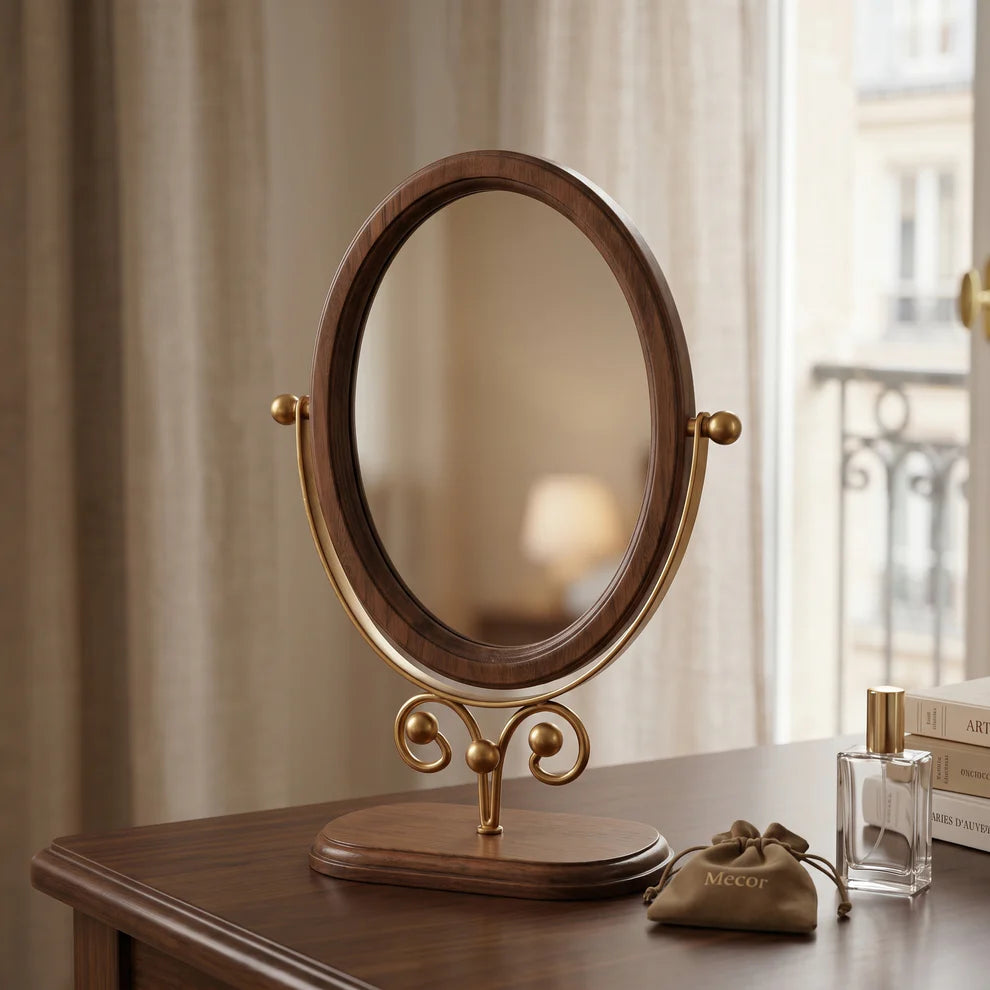 Brunelle Vintage Vanity Mirror Tabletop Mirror
