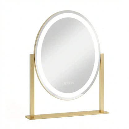 AuraVogue LED Vanity Mirror with Smart Touch Lighting