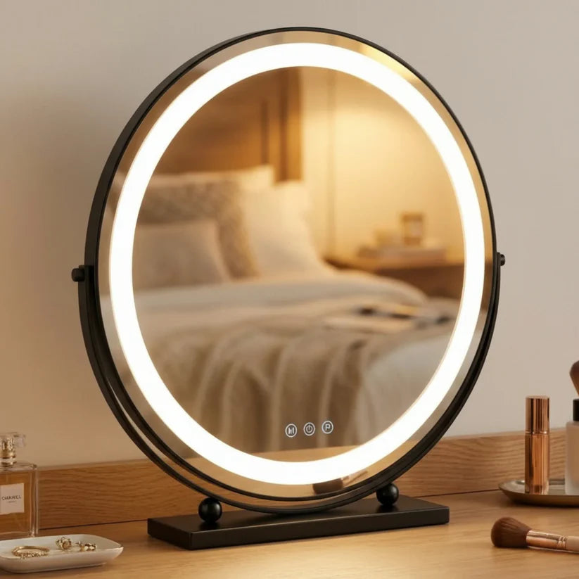 SmartSpire LED Vanity Mirror with Adjustable Lighting