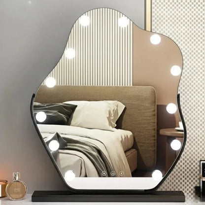 VeloraArc Arched LED Vanity Mirror with LED Bulb