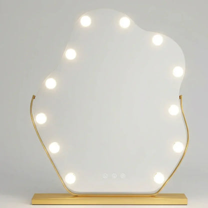 VeloraArc Arched LED Vanity Mirror with LED Bulb