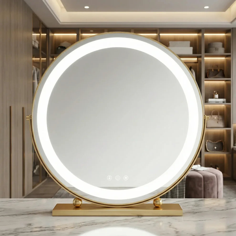 SmartSpire LED Vanity Mirror with Adjustable Lighting