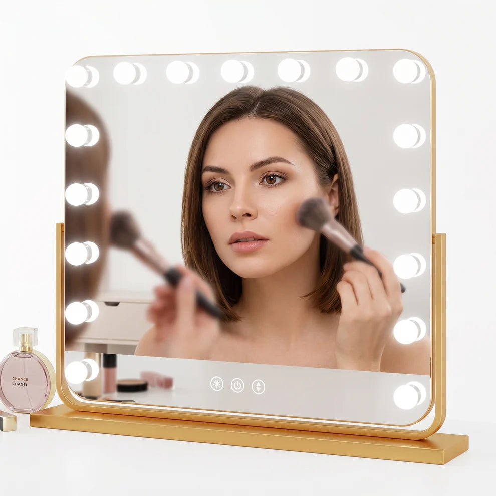 Vidore Hollywood LED Vanity Mirror with LED Bulbs