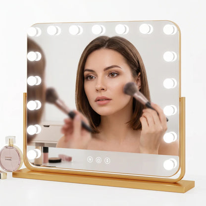 Vidore Hollywood LED Vanity Mirror with LED Bulbs