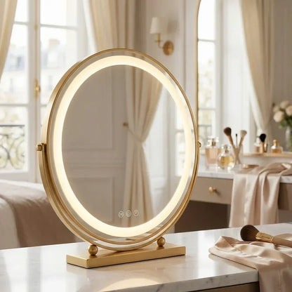 SmartSpire LED Vanity Mirror with Adjustable Lighting