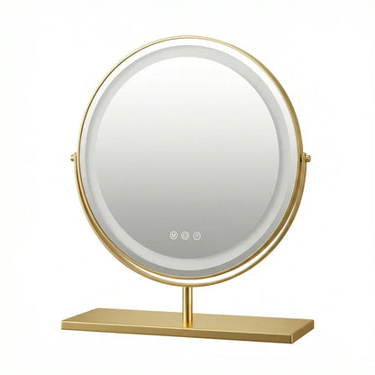 GlowSpire LED Vanity Mirror with Adjustable Lighting