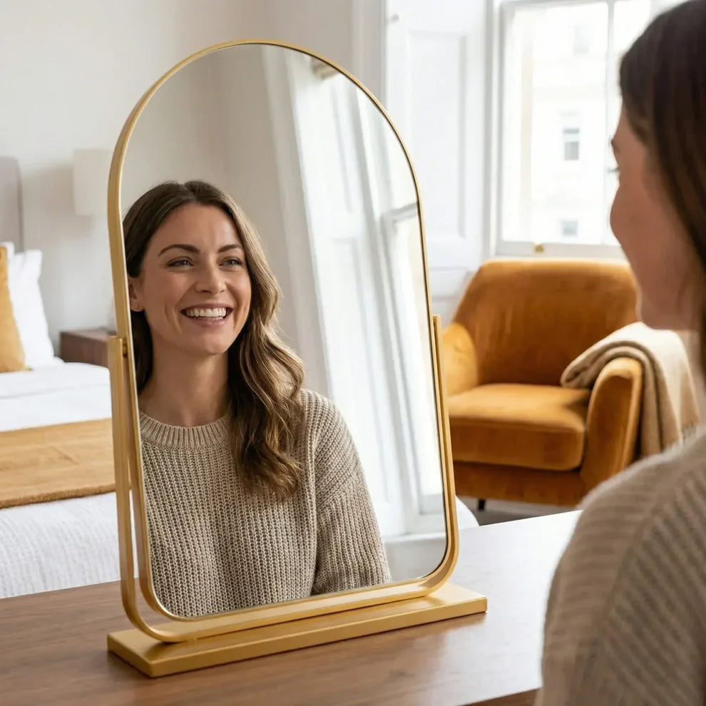Glissarch Arched Vanity Mirror