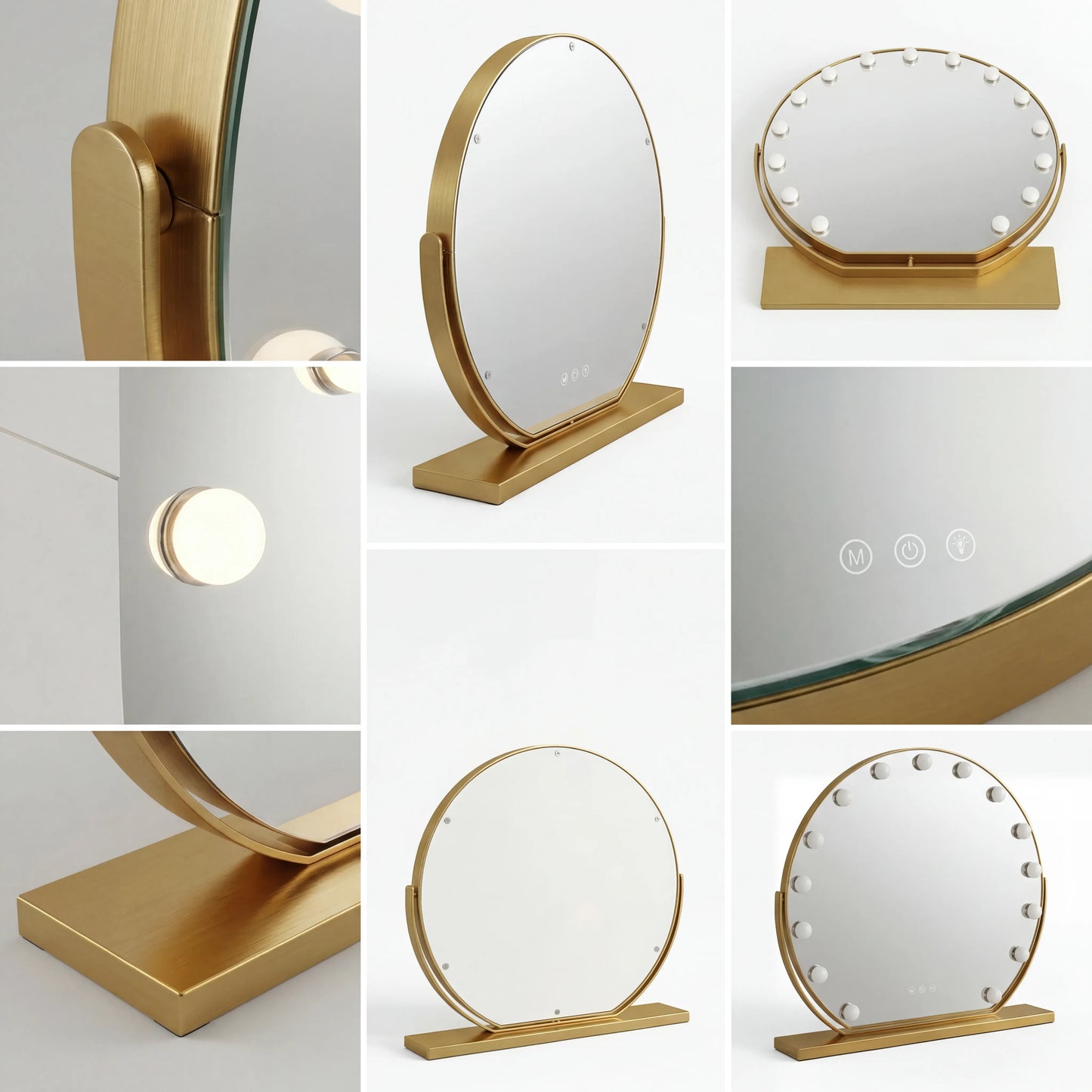 EstellaX LED Vanity Mirror with LED Bulbs