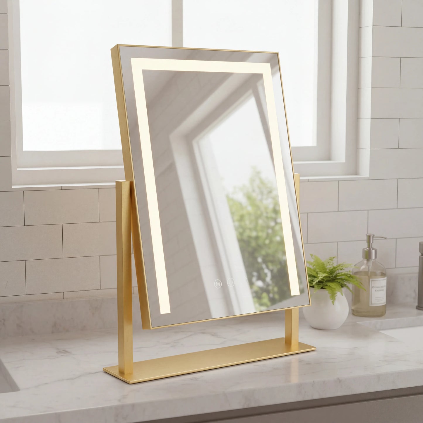 Reflext LED Vanity Mirror with Tri-Tone Lighting