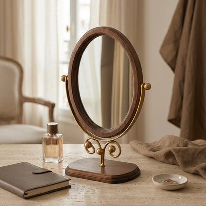 Brunelle Vintage Vanity Mirror Tabletop Mirror