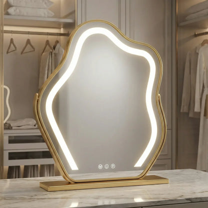 AuraCloud LED Vanity Mirror with Adjustable Lighting