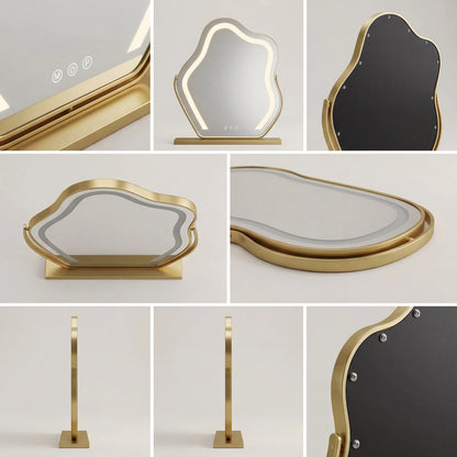 AuraCloud LED Vanity Mirror with Adjustable Lighting