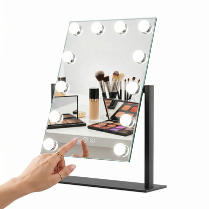 Orivue Hollywood LED Vanity Mirror with LED Bulbs