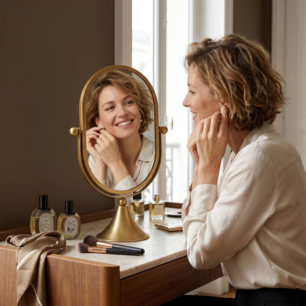 Velmora Oval Vanity Mirror
