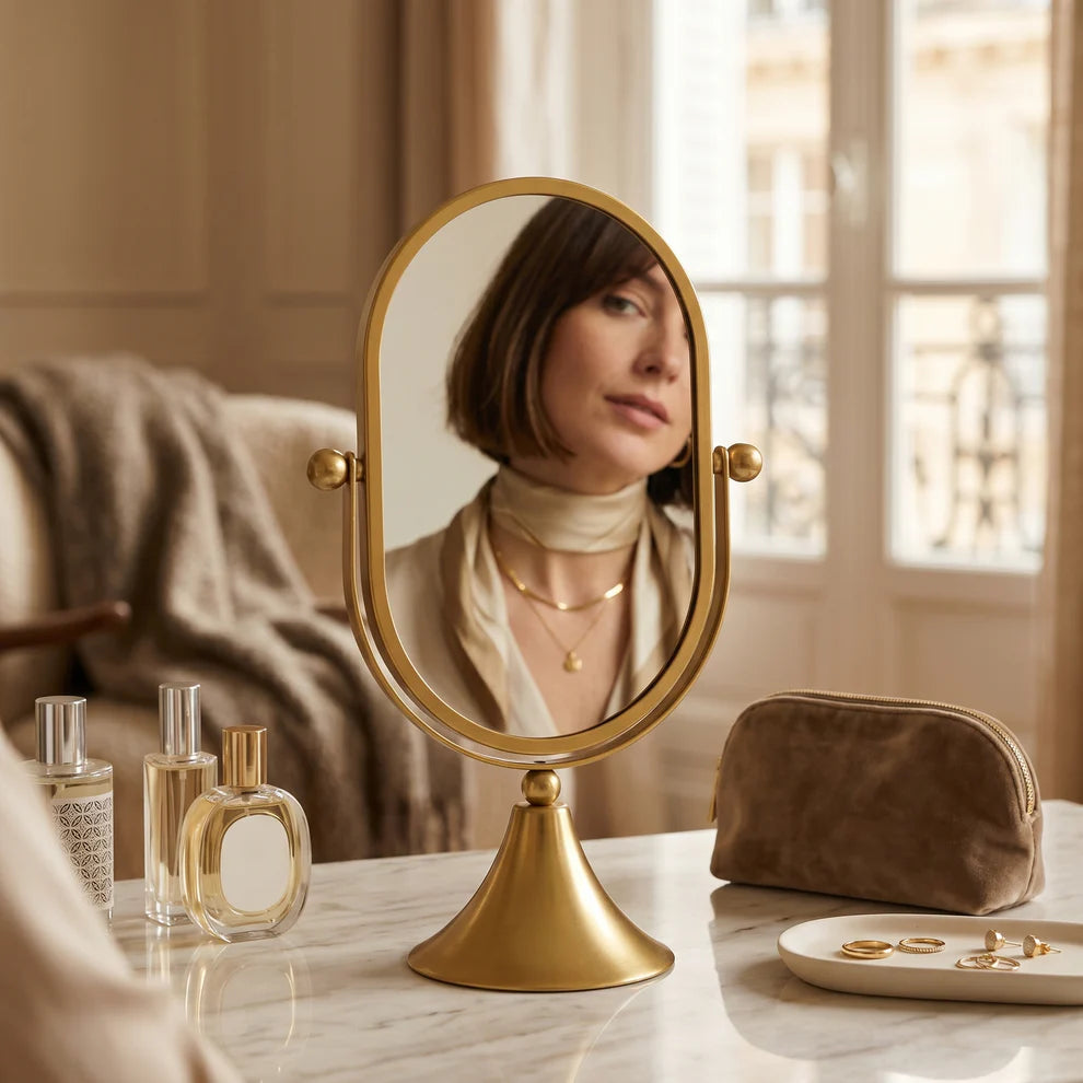 Velmora Oval Vanity Mirror