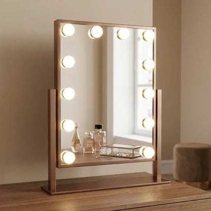 Orivue Hollywood LED Vanity Mirror with LED Bulbs