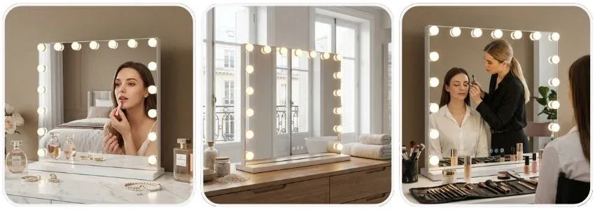 Vividore Hollywood LED Vanity Mirror with LED Bulbs