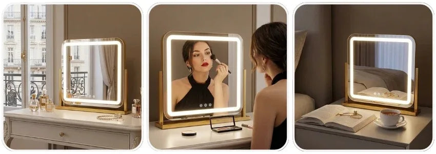 Veralumi LED Vanity Mirror with Smart Touch Lighting