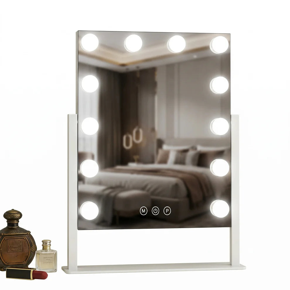 Orivue Hollywood LED Vanity Mirror with LED Bulbs