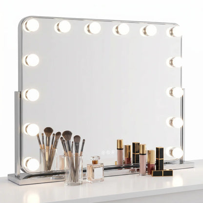 Vidore Hollywood LED Vanity Mirror with LED Bulbs