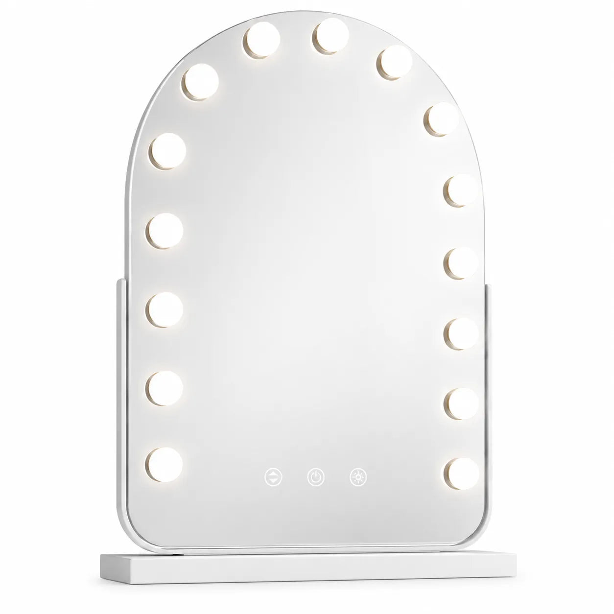 GlintArc Arched LED Vanity Mirror with Smart Lighting
