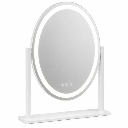 AuraVogue LED Vanity Mirror with Smart Touch Lighting