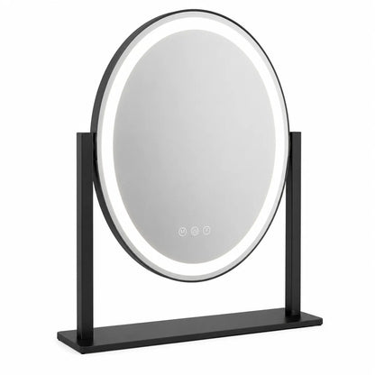 AuraVogue LED Vanity Mirror with Smart Touch Lighting