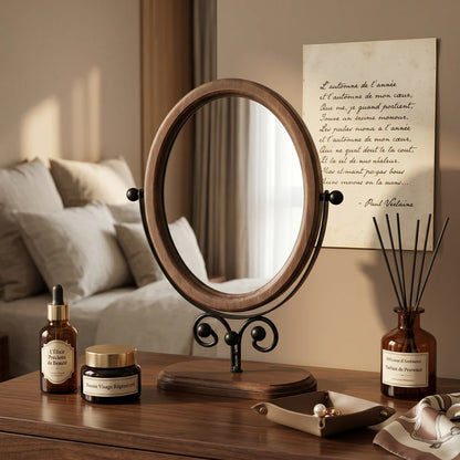 Brunelle Vintage Vanity Mirror Tabletop Mirror